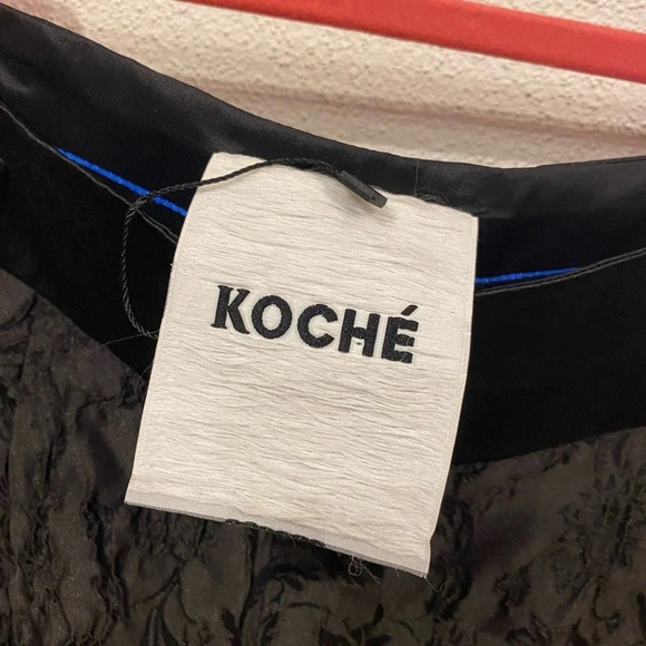 NEW Koche Jacquard Pants Size Small - Picture 3 of 5